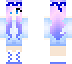 blue girl