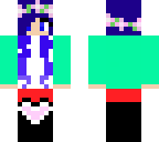 blue girl
