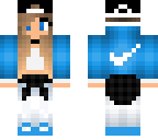 blue nike