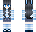 blue rabbit girl