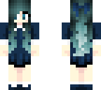 little blue dress