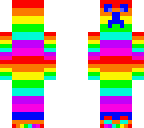 rainbow creeper girl