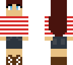stripy top