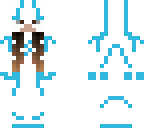 the blue ice flash mask on