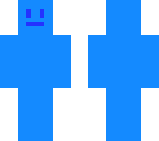 all blue dude