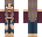 chibi with maroon shirt