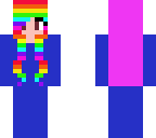 colorful girl