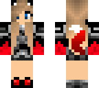 cool girl red