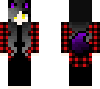flannel with tail and ears