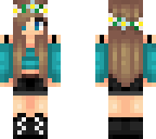 floral cyan
