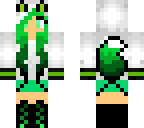 green wolf girl
