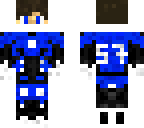maxicraft57 blue and white