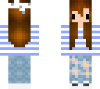 my first skin i made
