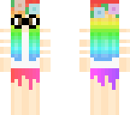 rainbow girl