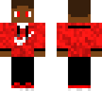 red nike hoodie