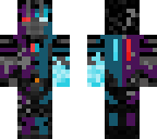 smoke and cyber sub zero with particles