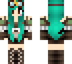 steampunk narwhal girl