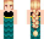 aqua dress girl