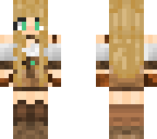 blonde  girl with green eyes