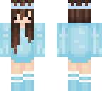 blue crown chibi