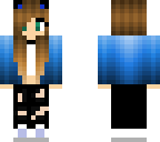 blue girl