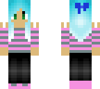 blue hair