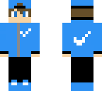 blue nike boy