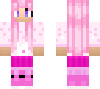 cute pretty pink  bunny girl