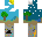 day night minecraft world