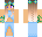 fixed bride in blue
