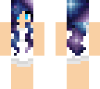 galaxy girl towel