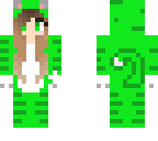 green girl cat onesie for roleplay