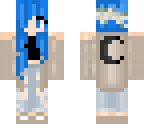 moon girl - blue