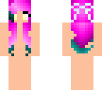 pink and blue skin base