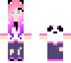 pink panda girl