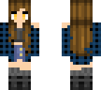 plaid girl