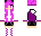 purple fox girl