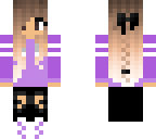 purple gamer girl