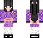 purple kimono
