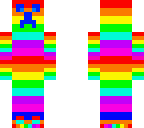 rainbow creeper girl