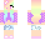rainbow girl