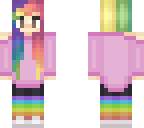 rainbow sweater sock girl original