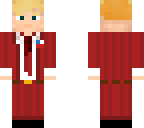 red suit donald trump
