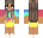 tie dye girl