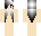 white to black hair base