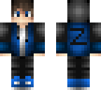 blue and black