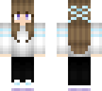 blue and white girl