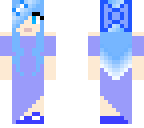blue girl