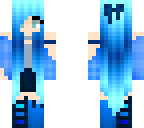 blue girl edit