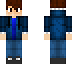 blue hoodie